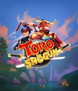 Explore the exciting world of the Toro Shogun game by ELK Studios, highlighting a daring samurai and a charismatic red bull together on an adventure. This image portrays the combination of Japanese culture and whimsical fantasy, set against a peaceful forest backdrop. Perfect for fans of Japanese-inspired slots, offering a unique gaming experience.